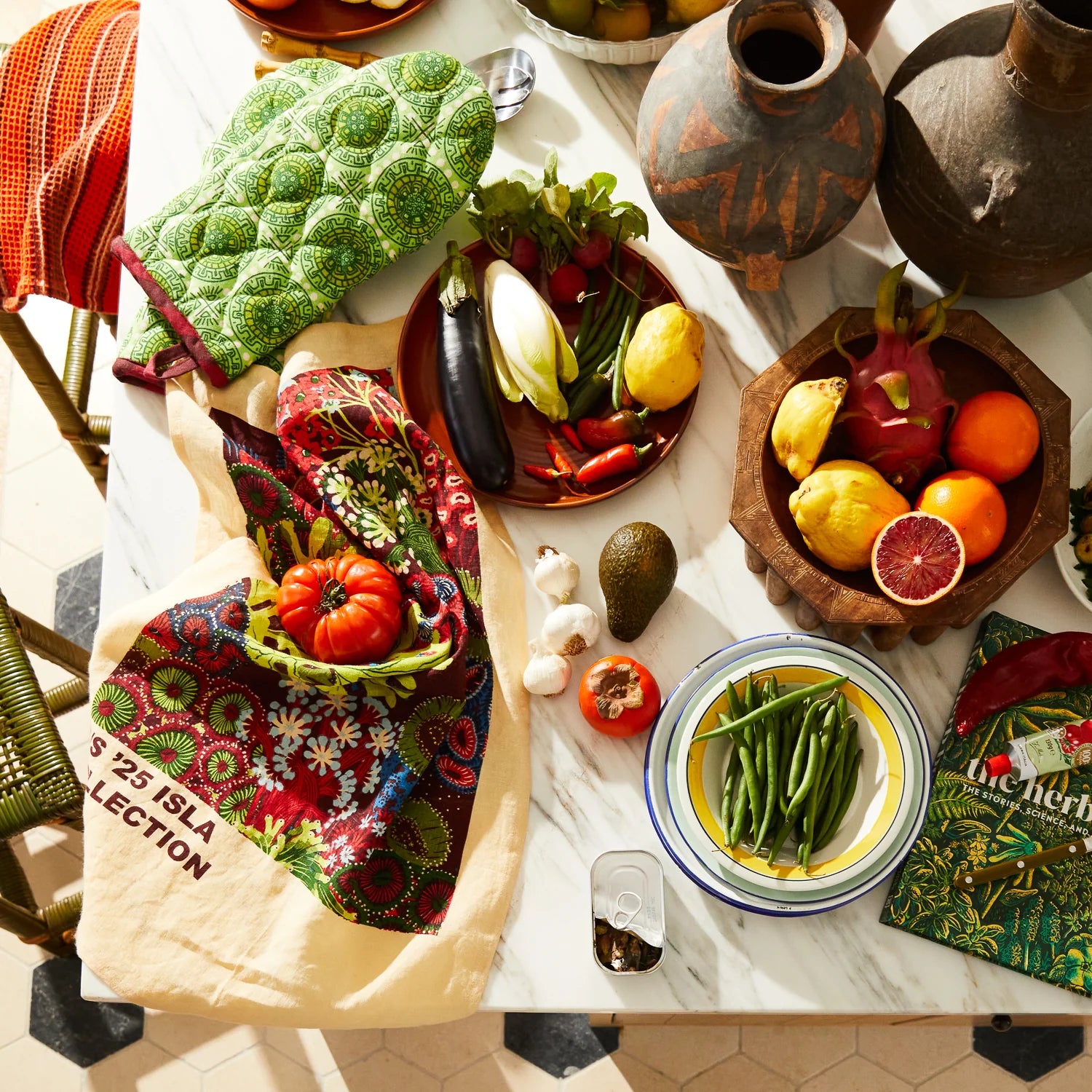 SAGE & CLARE CORA LINEN TEA TOWEL