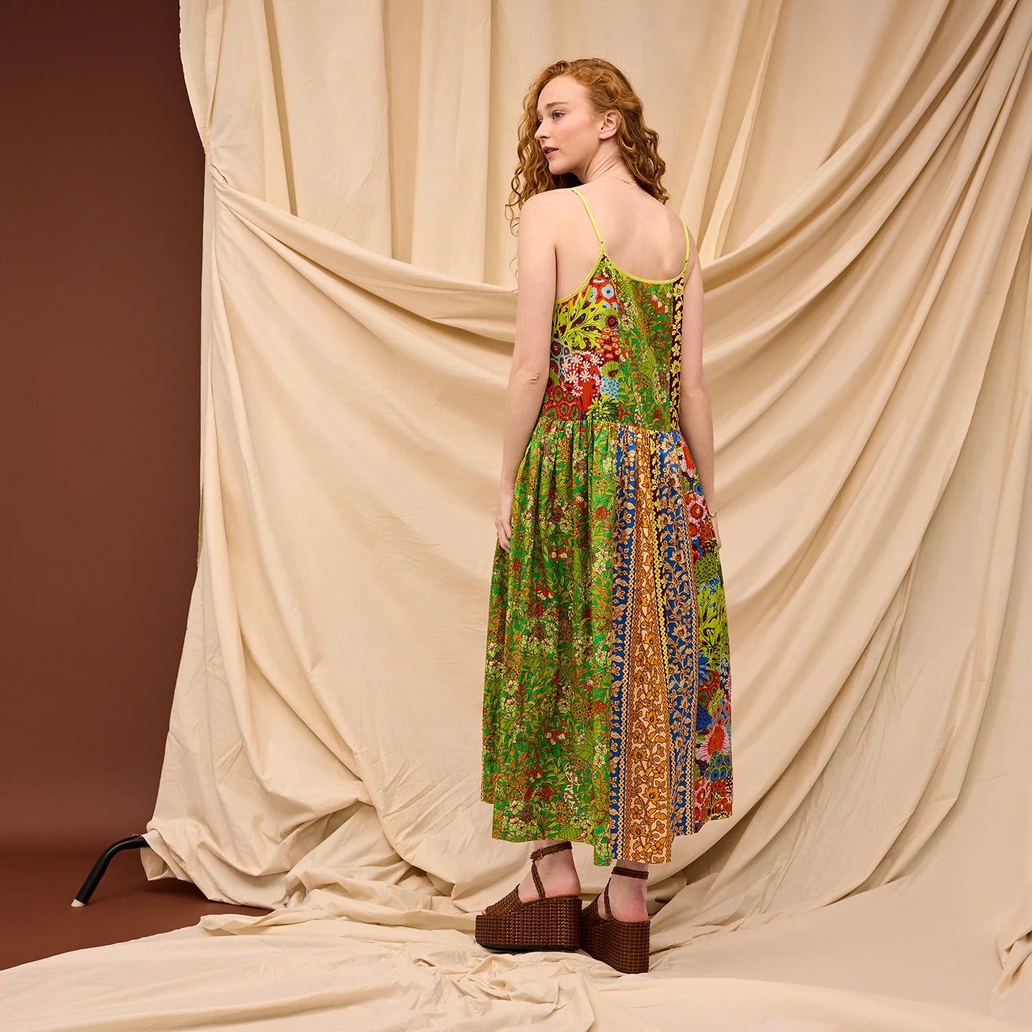 SAGE & CLARE CLAUDIA PATCHWORK DRESS