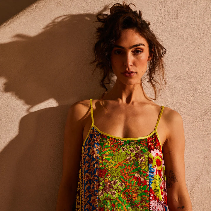 SAGE &amp; CLARE CLAUDIA PATCHWORK DRESS
