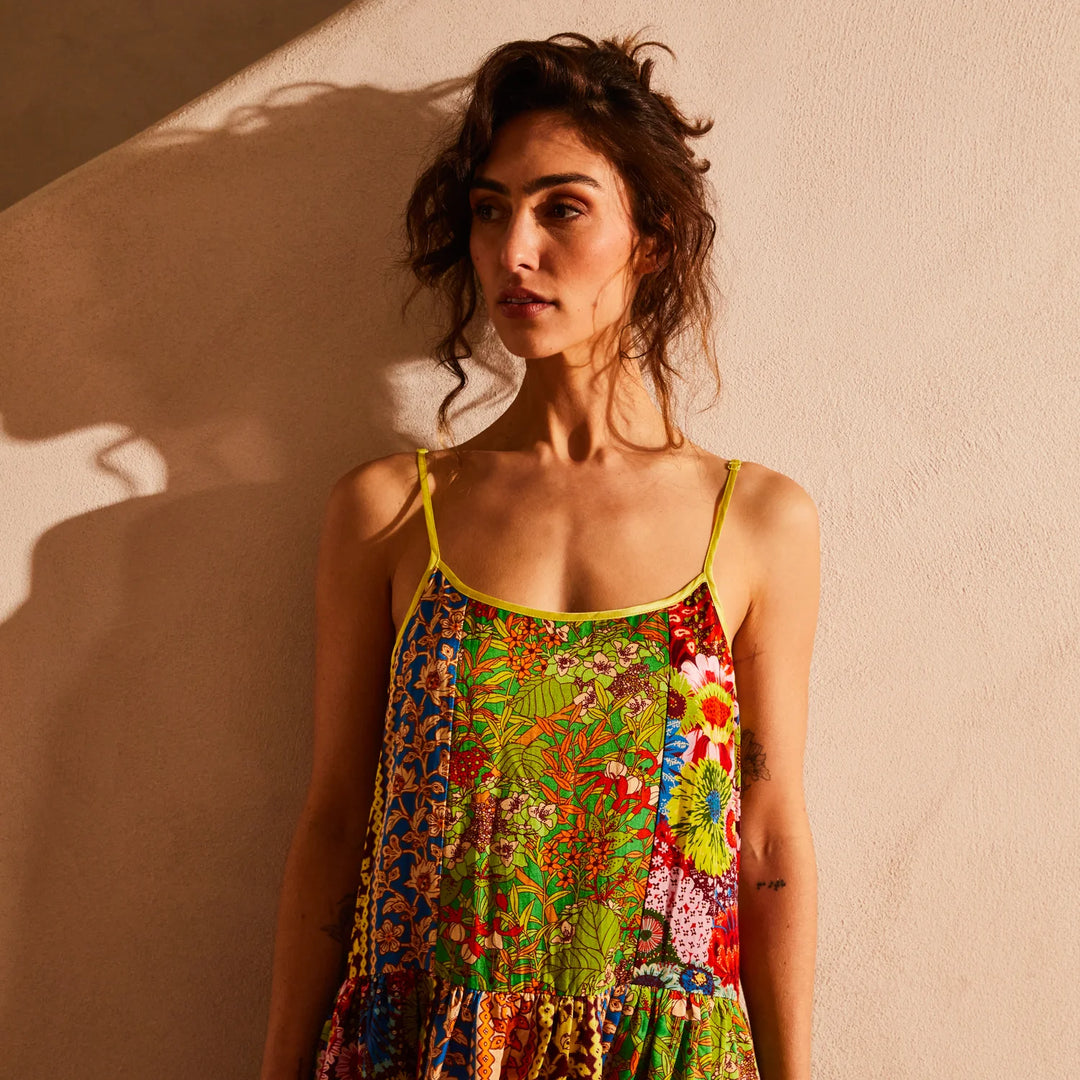 SAGE &amp; CLARE CLAUDIA PATCHWORK DRESS