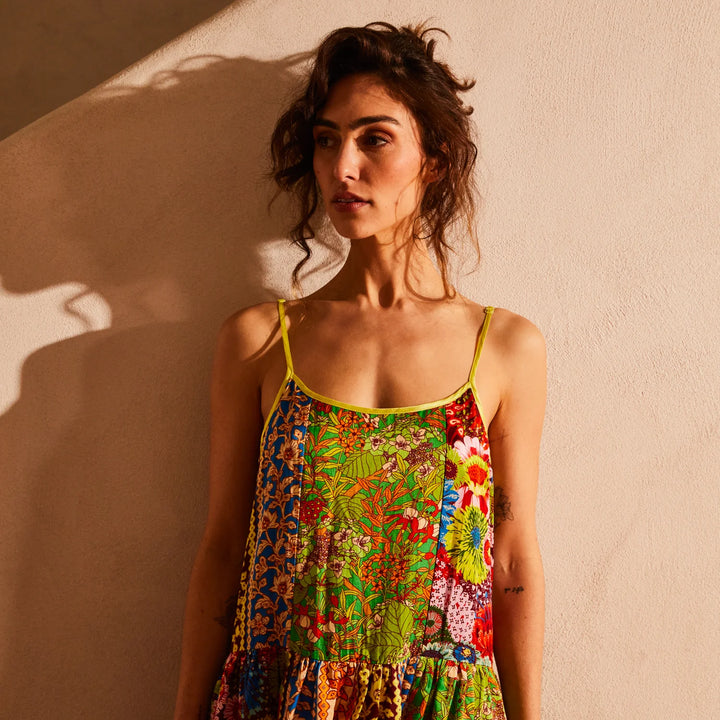 SAGE &amp; CLARE CLAUDIA PATCHWORK DRESS