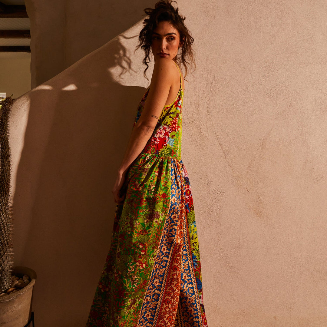 SAGE &amp; CLARE CLAUDIA PATCHWORK DRESS