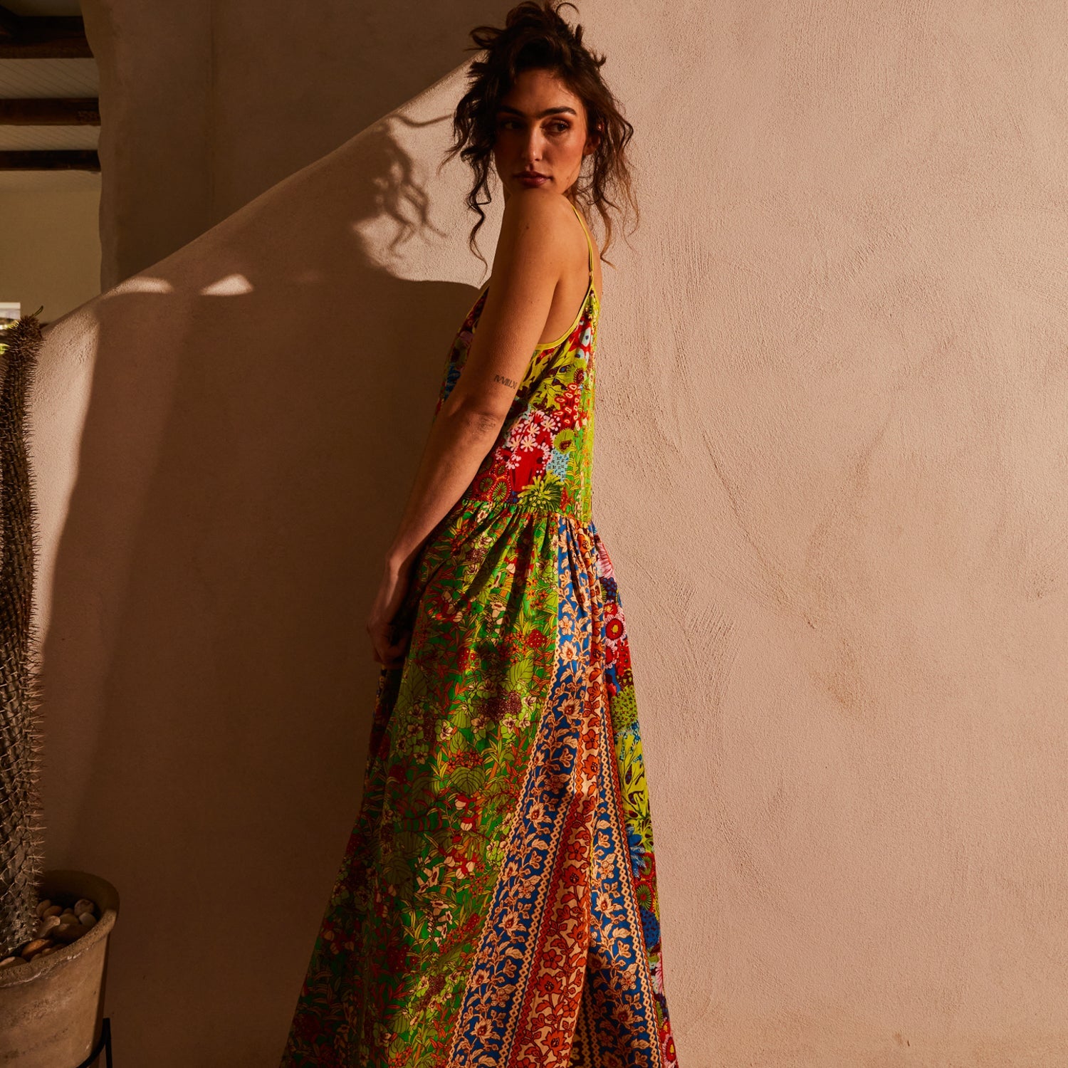 SAGE & CLARE CLAUDIA PATCHWORK DRESS