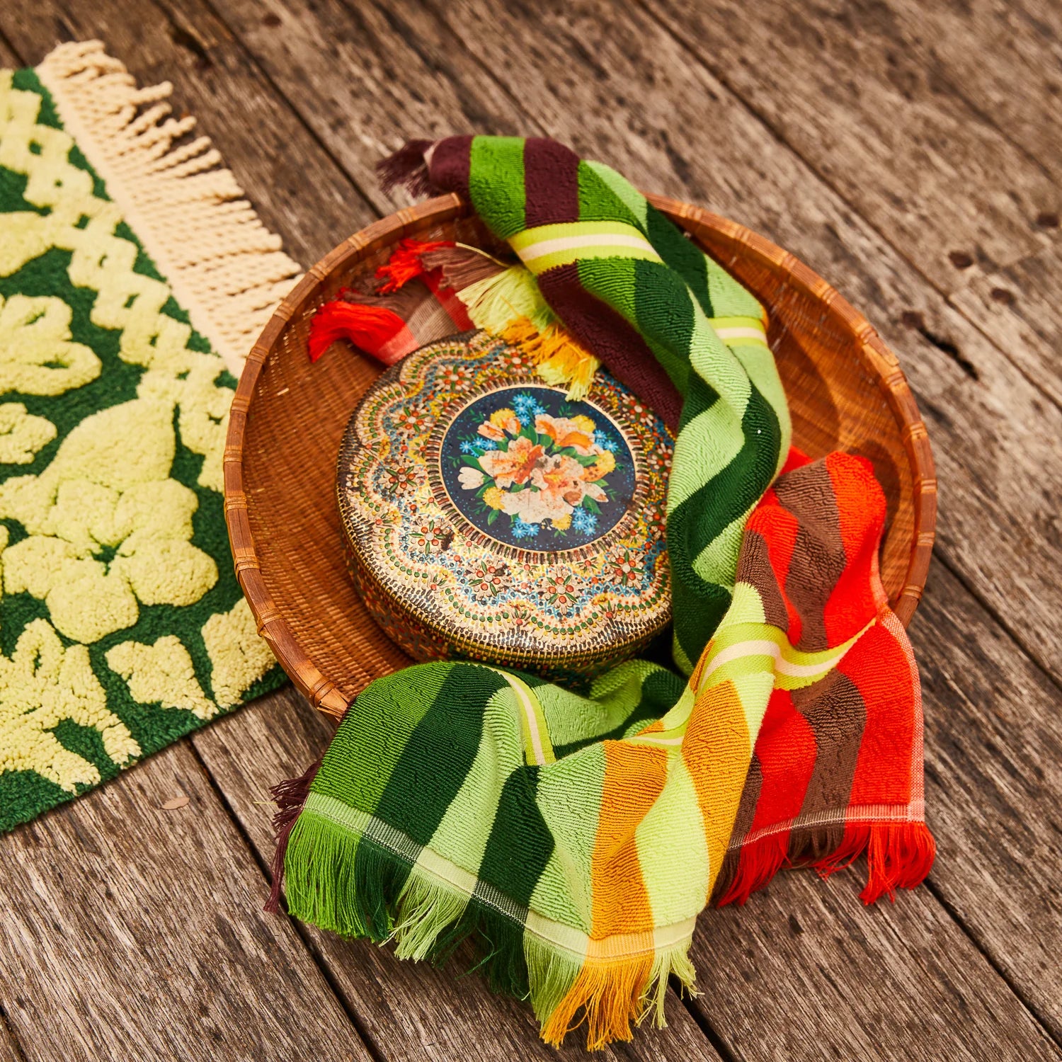 SAGE & CLARE CHIARA HAND TOWEL: ZEST