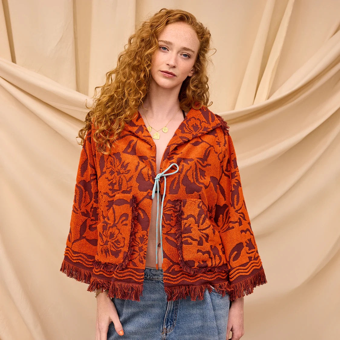 SAGE & CLARE ROSALIA JACKET: FLAME