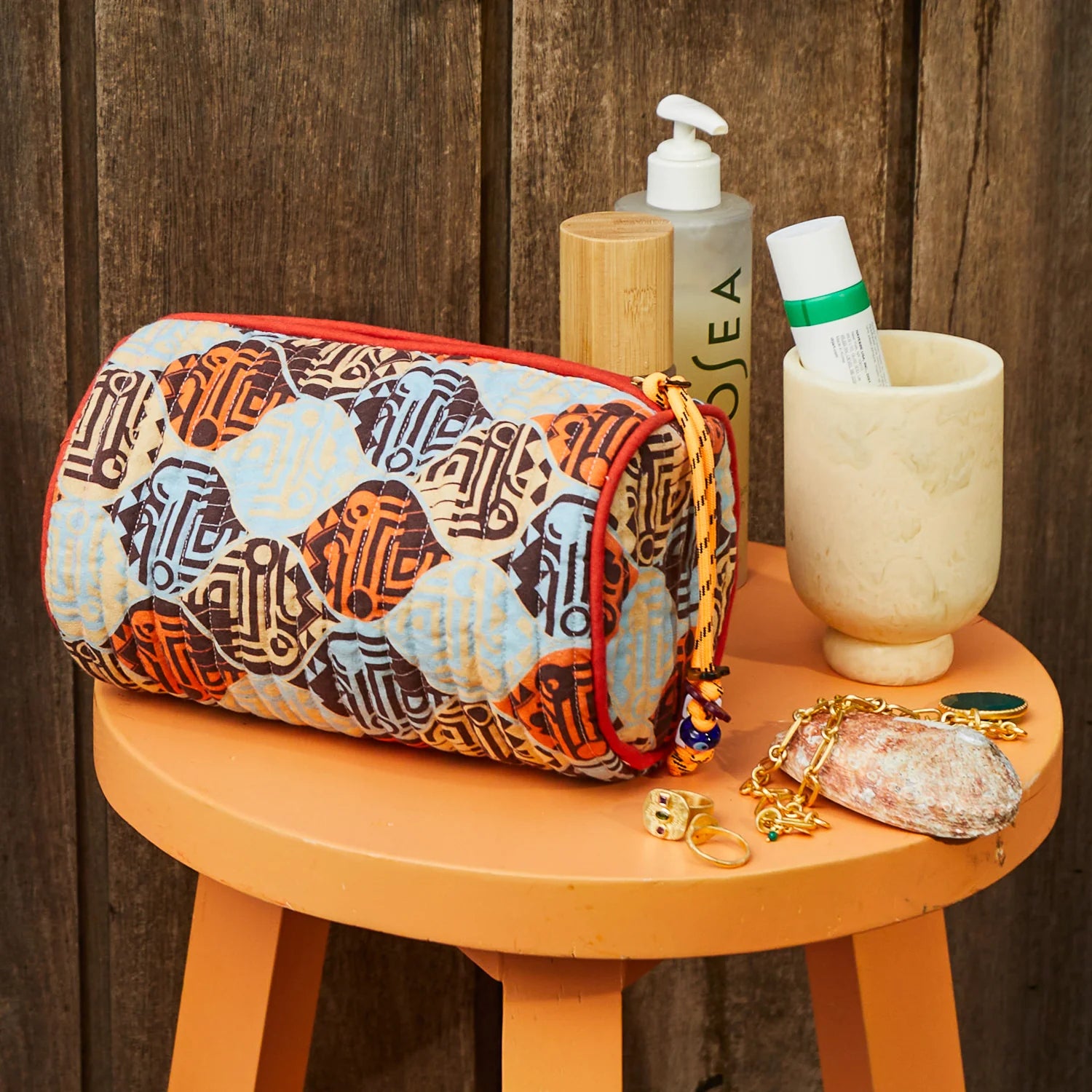 SAGE & CLARE KOA MAKEUP BAG