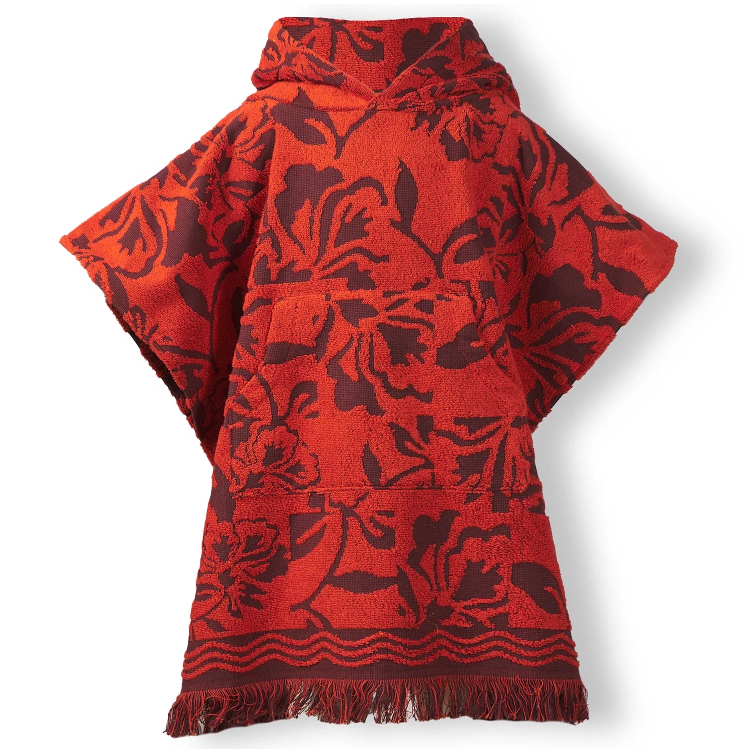 SAGE & CLARE ROSALIA KIDS PONCHO: FLAME