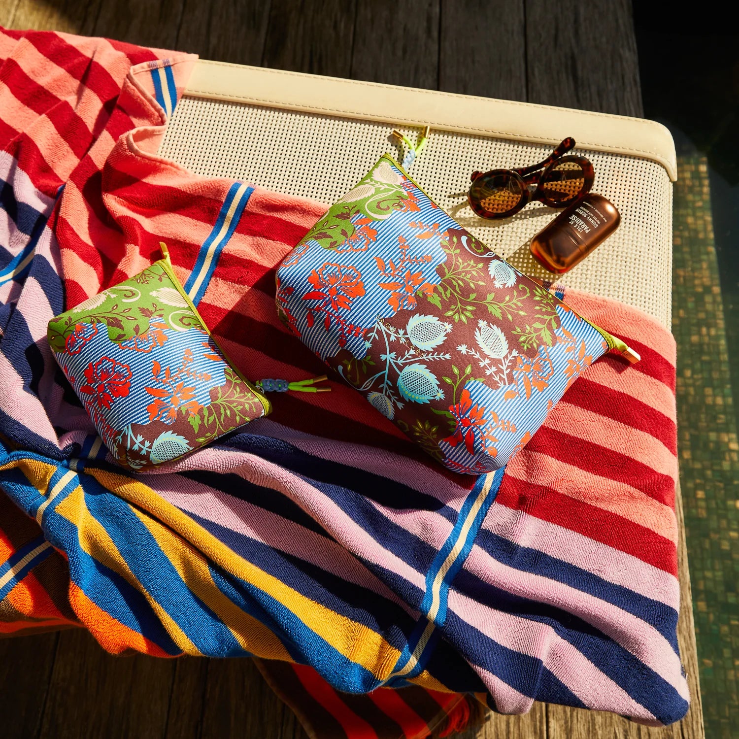 SAGE & CLARE LEILANI POUCH: LA PALMA