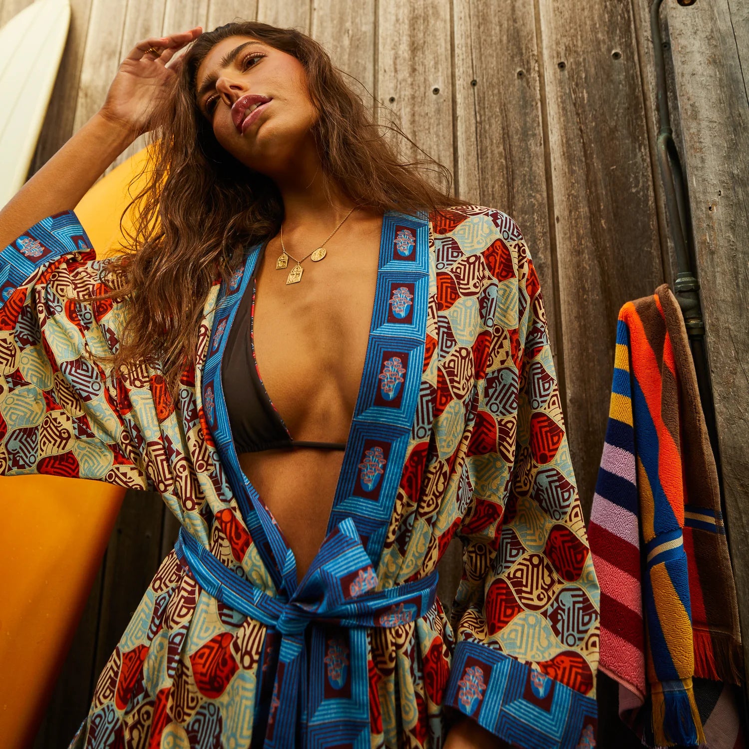 SAGE & CLARE KOA ROBE