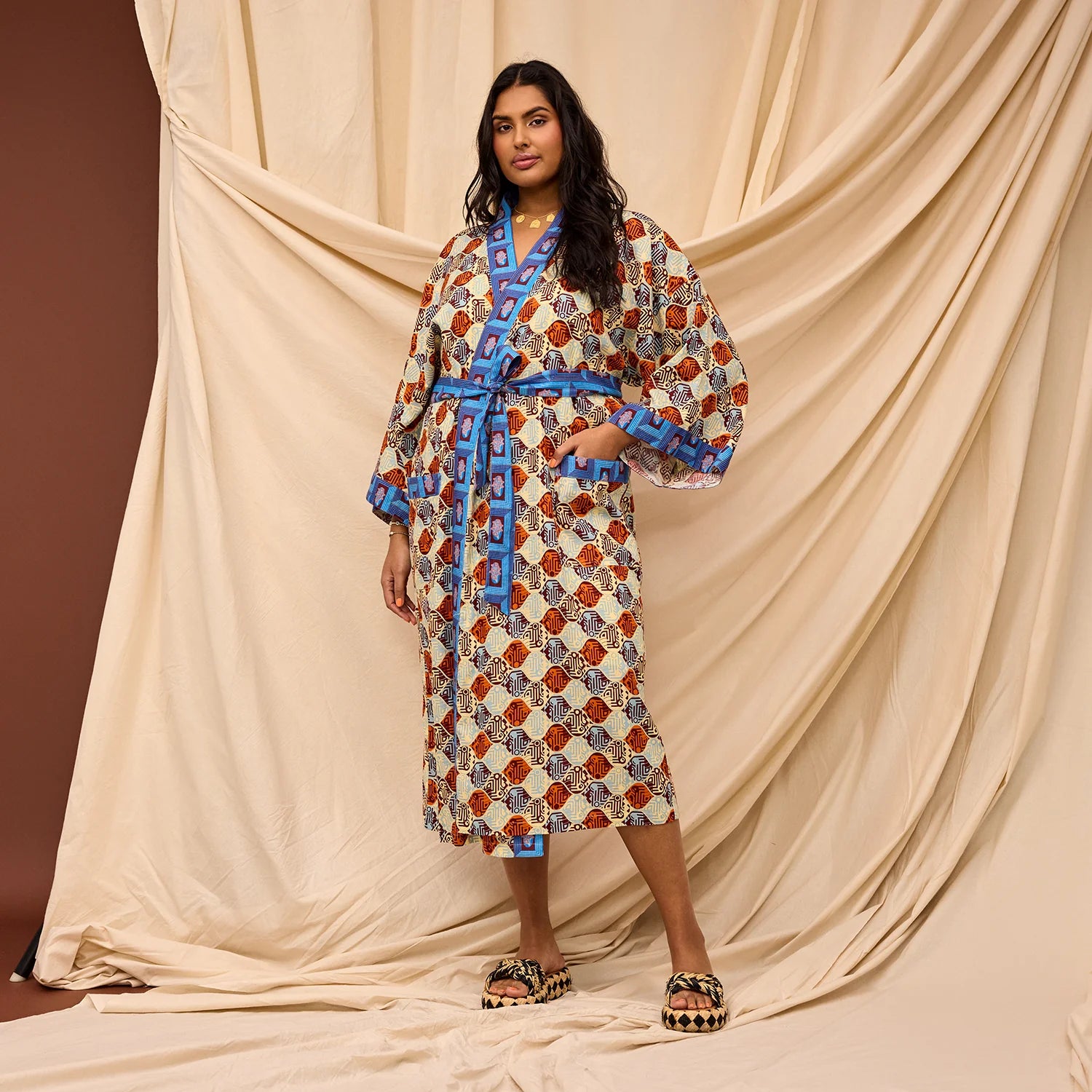 SAGE & CLARE KOA ROBE