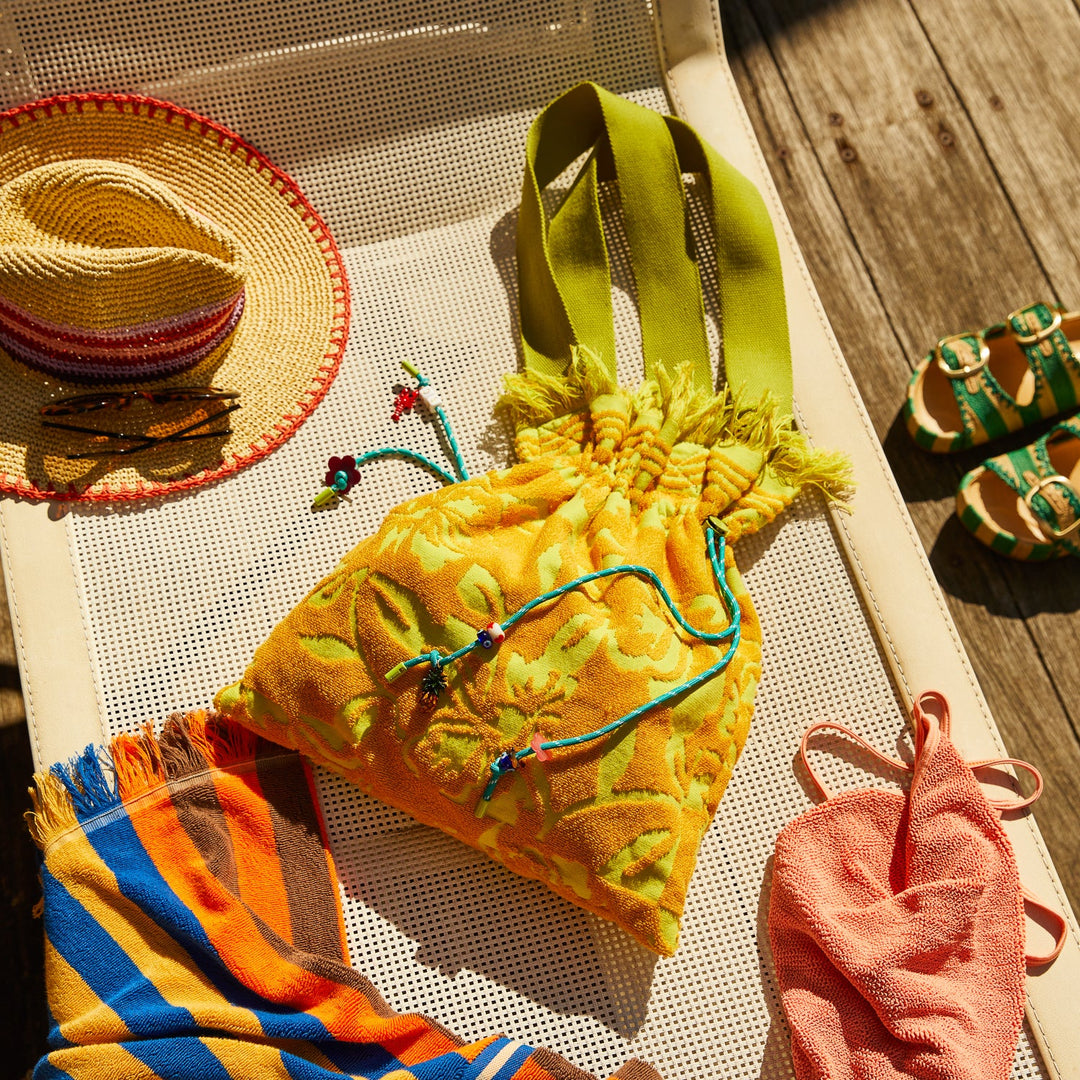 SAGE &amp; CLARE ROSALIA BEACH TOTE: DUNE