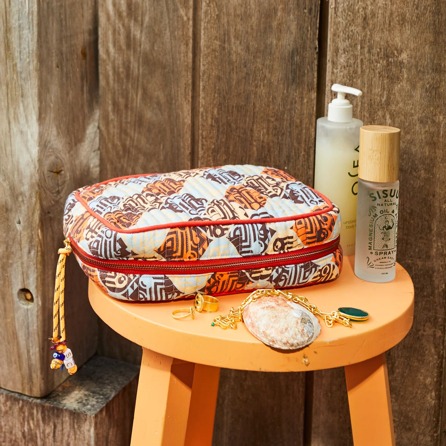 SAGE & CLARE KOA VANITY BAG