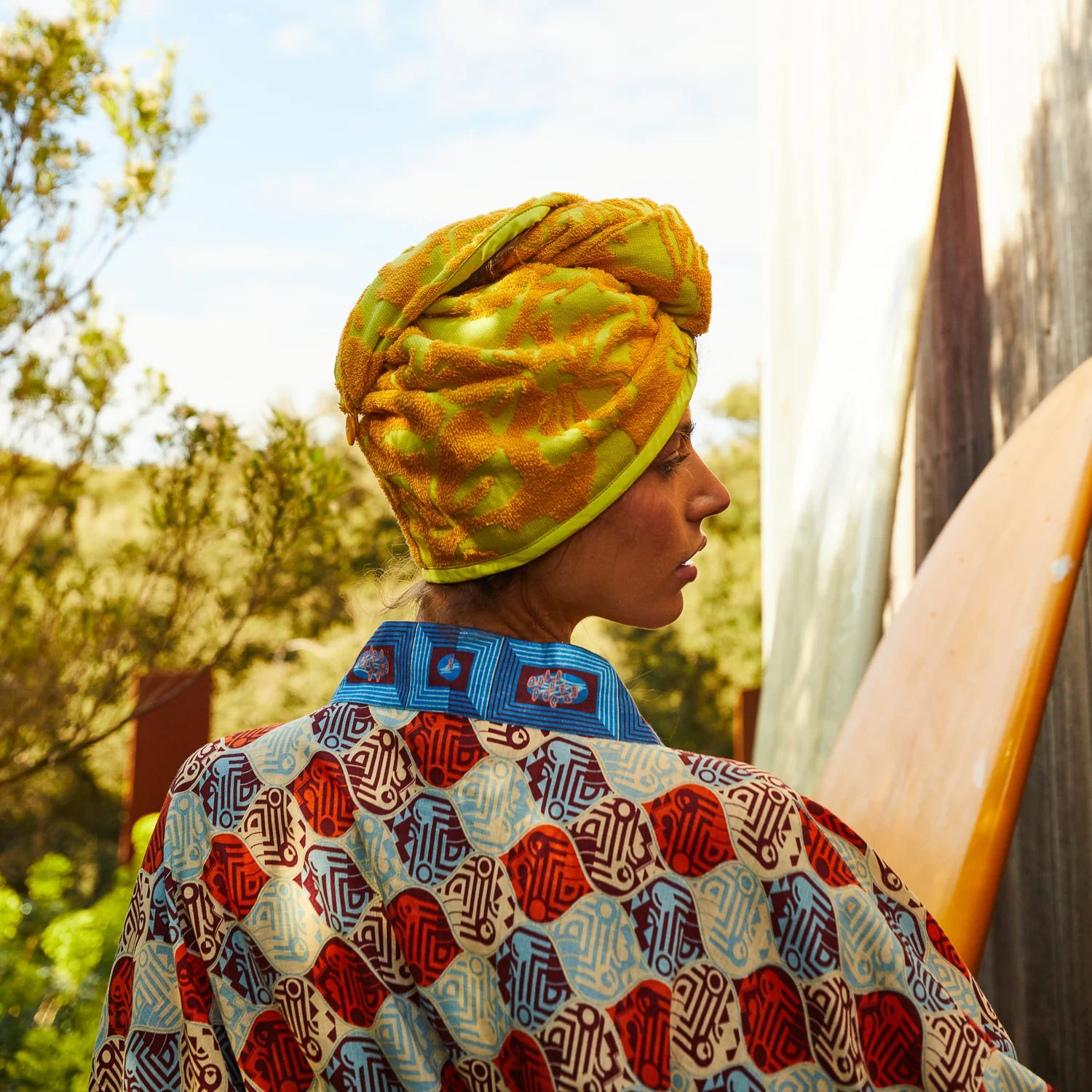 SAGE & CLARE ROSALIA HAIR WRAP: DUNE