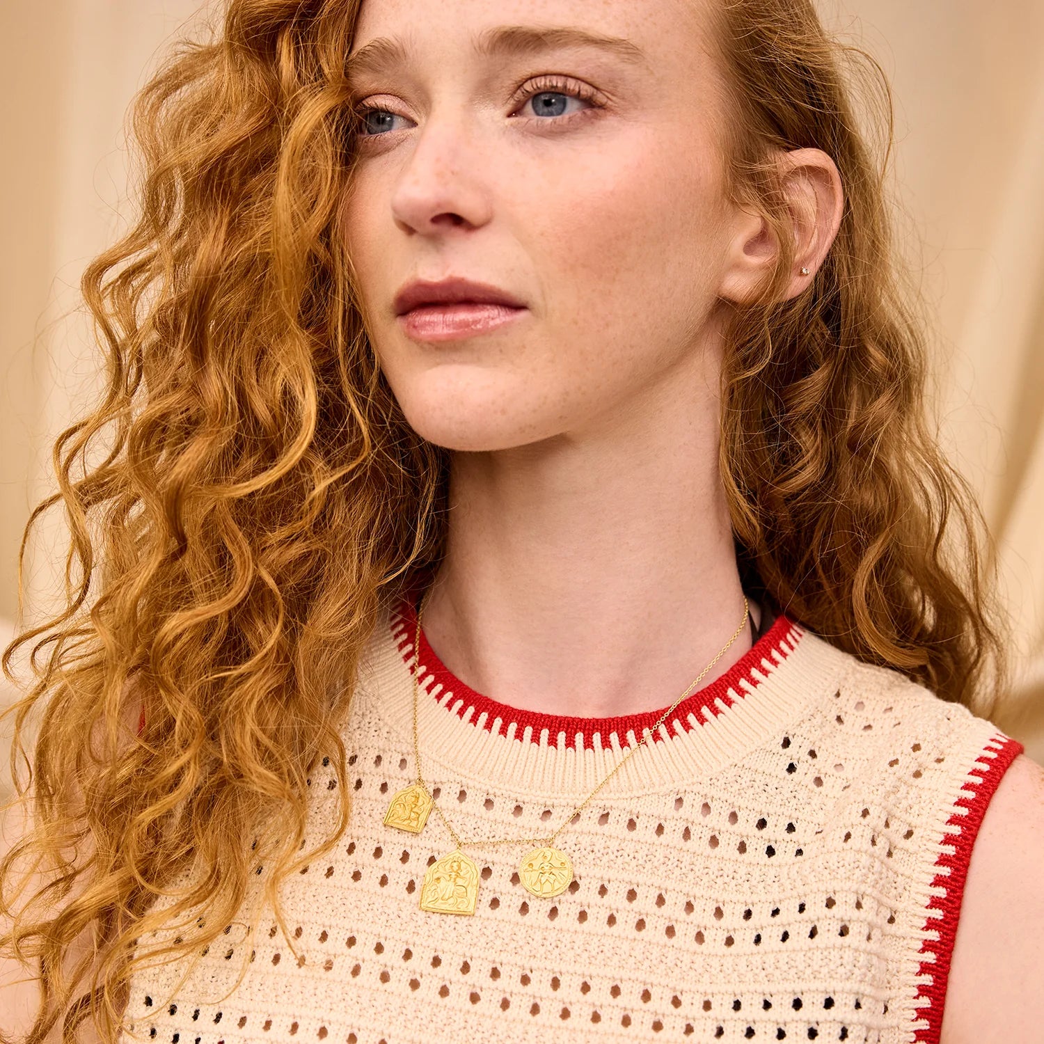 SAGE & CLARE NATALINA KNIT TOP: PEARL