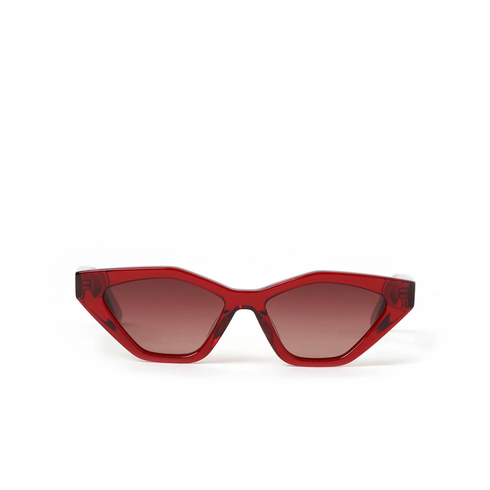 ARMS OF EVE JAGGER SUNGLASSES: CHERRY RED