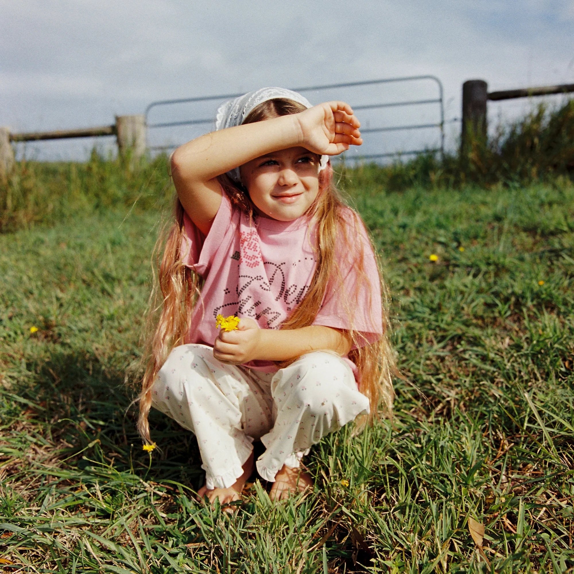 JUNI JNR DEAR JUNI TEE: PINK