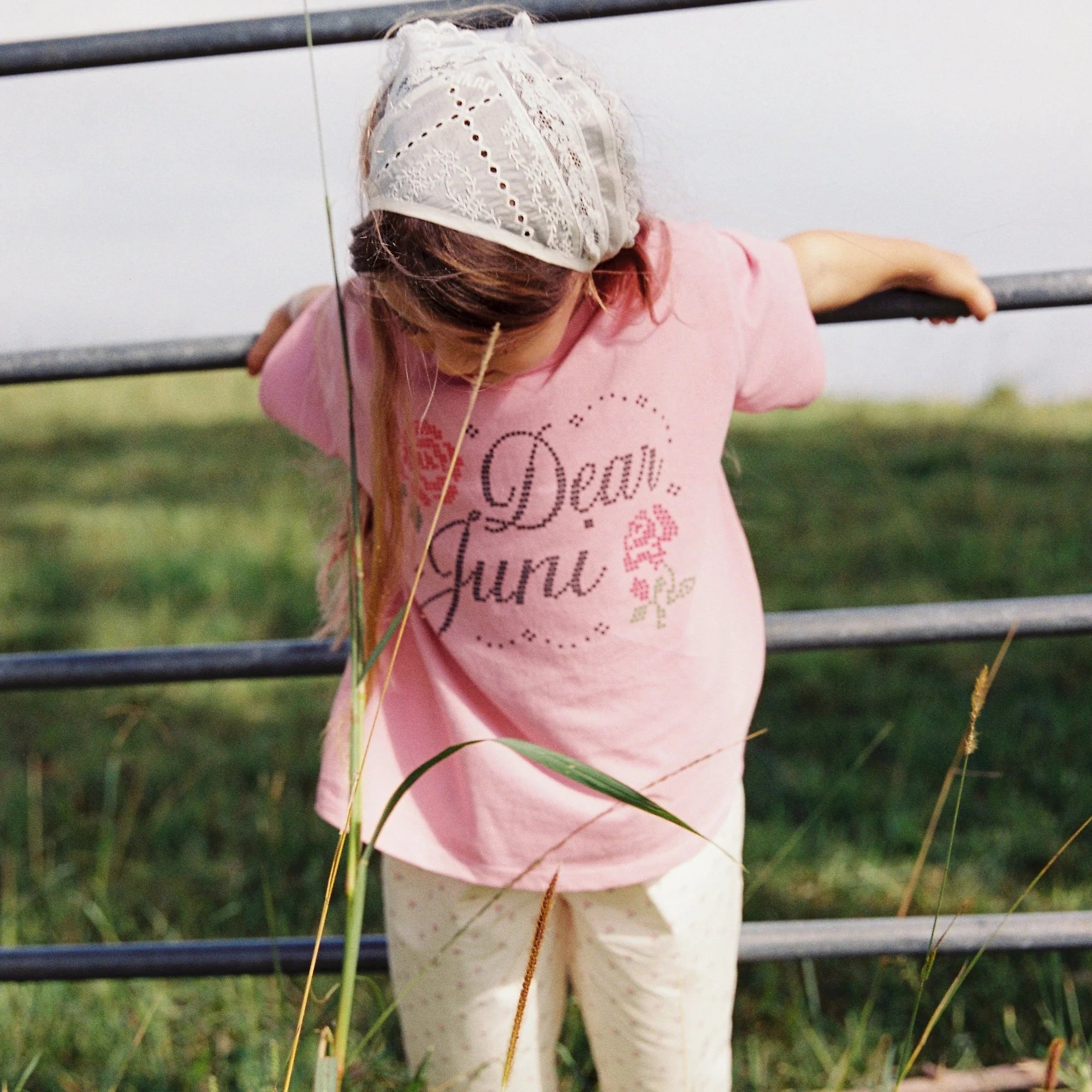 JUNI JNR DEAR JUNI TEE: PINK