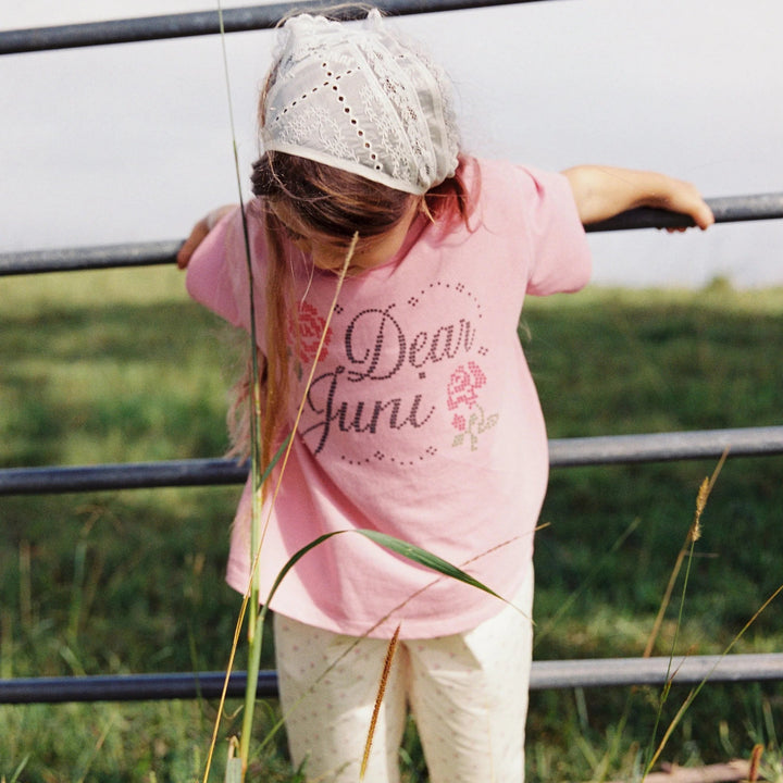 JUNI JNR DEAR JUNI TEE: PINK