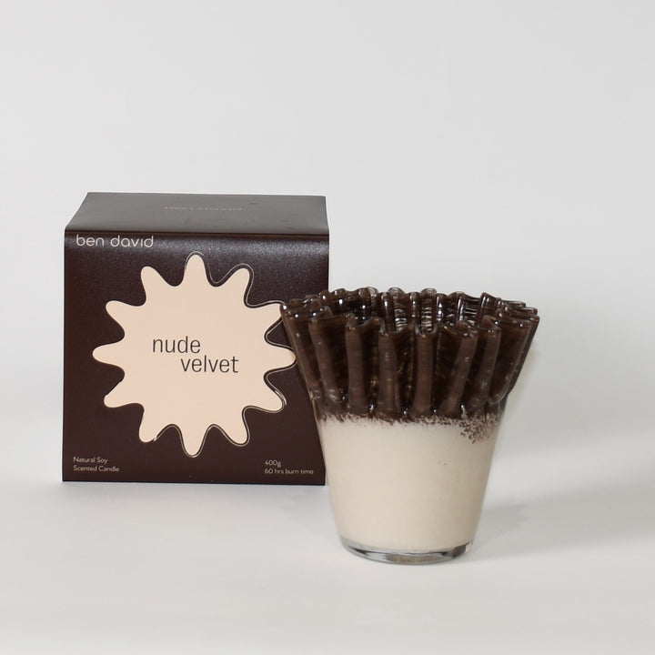 BEN DAVID BY KAS KIKI CANDLE: NUDE VELVET