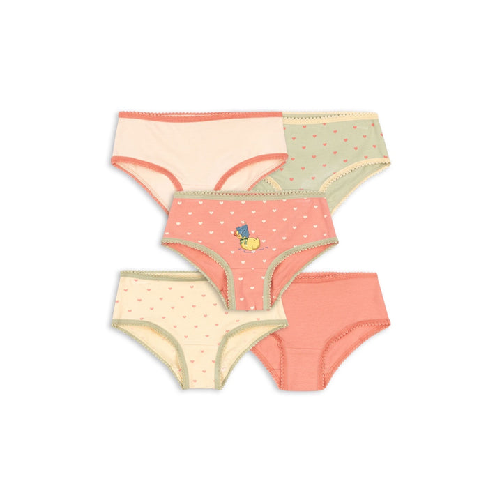 KONGES SLOJD BASIC GIRLS UNDERPANTS 5PC