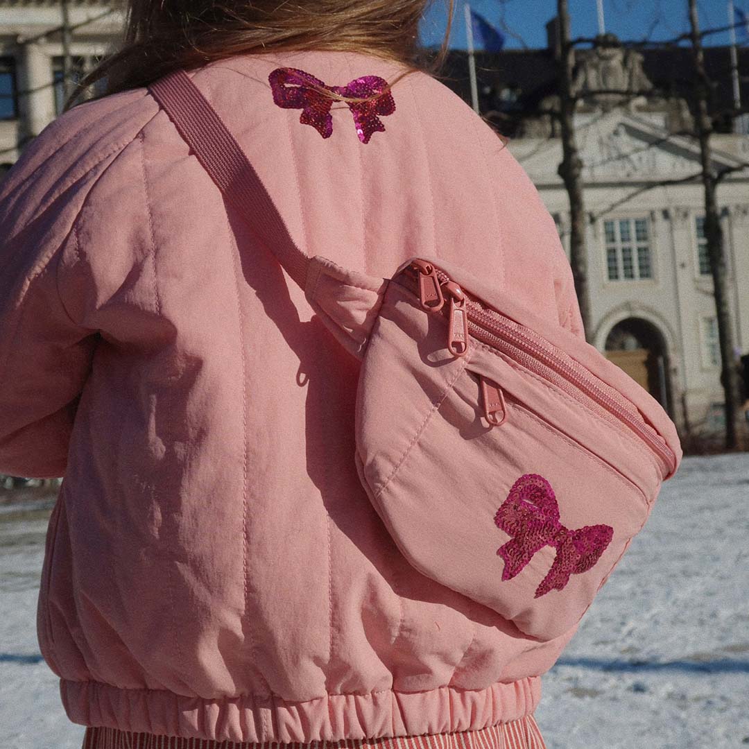 KONGES SLOJD JUNO SEQUIN BUMBAG: ROSETTE