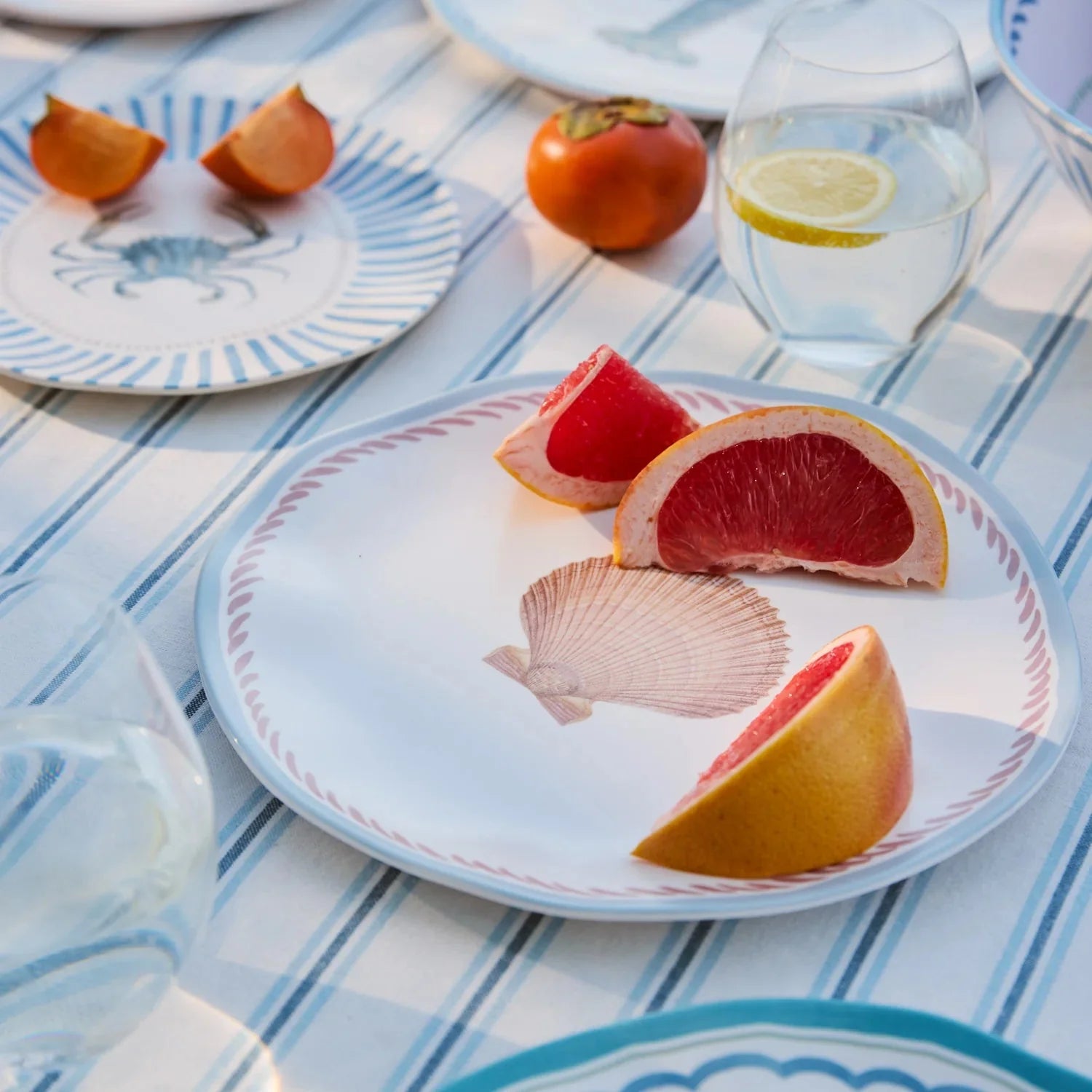 LA MER MELAMINE LARGE PLATE