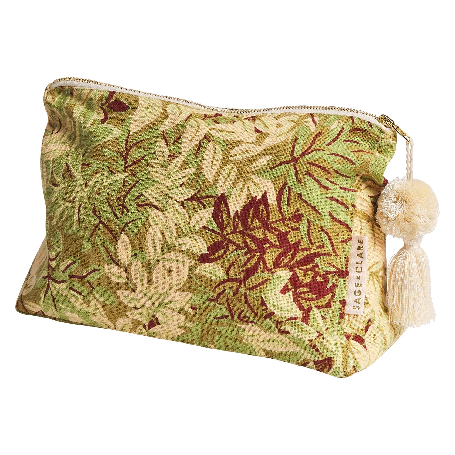 SAGE & CLARE ALKA COSMETIC BAG: REED