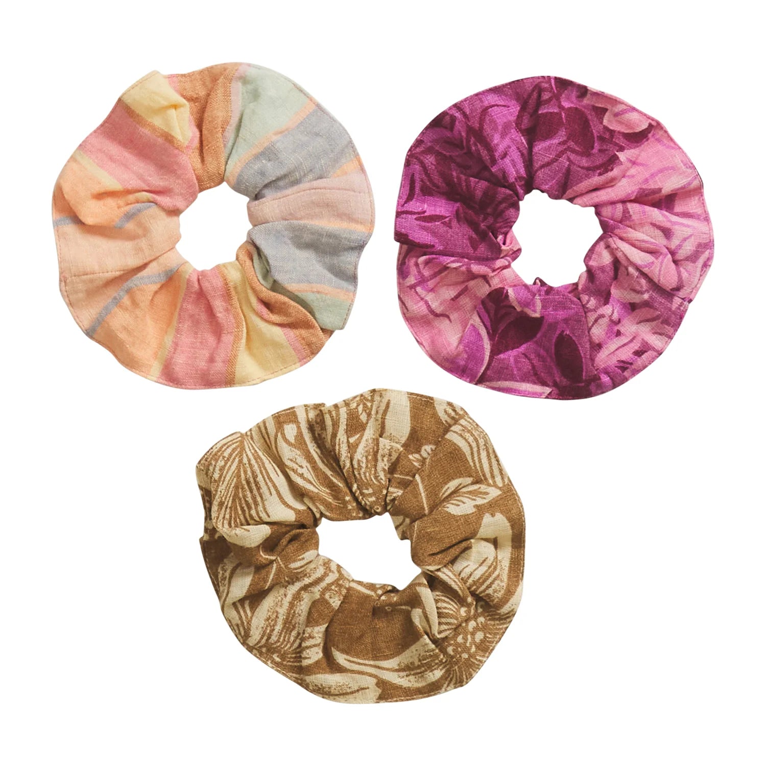 SAGE & CLARE AMBER SCRUNCHIE SET