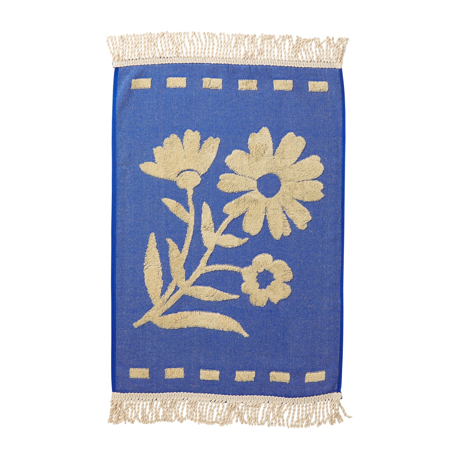 SAGE & CLARE AJA HAND TOWEL: ULTRAMARINE