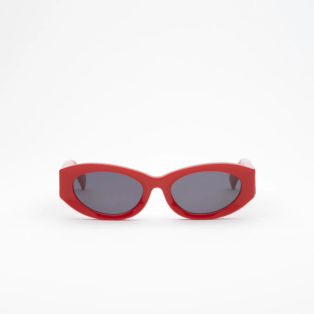 EDERA MARGAUX SUNGLASSES: CHERRY RED