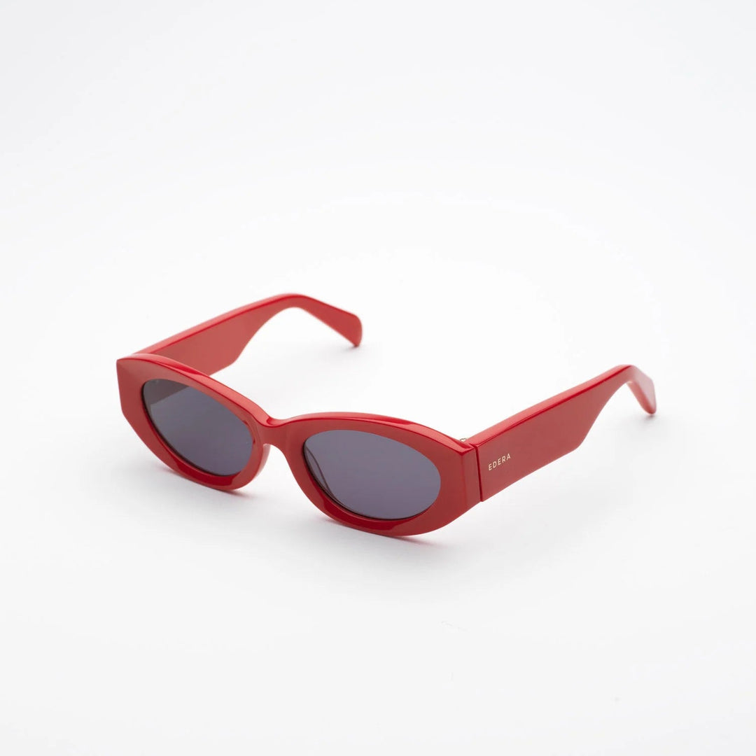 EDERA MARGAUX SUNGLASSES: CHERRY RED