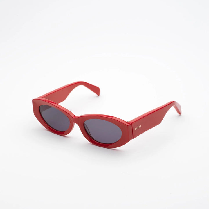 EDERA MARGAUX SUNGLASSES: CHERRY RED