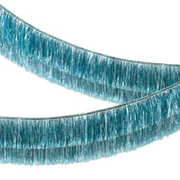 MERI MERI BLUE TINSEL FRINGE GARLAND