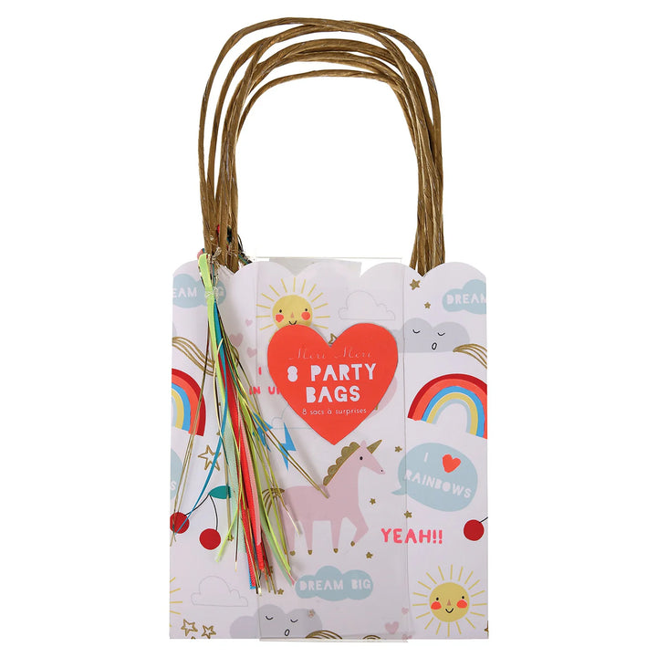 MERI MERI I BELIEVE IN UNICORNS PARTY BAGS 8PC