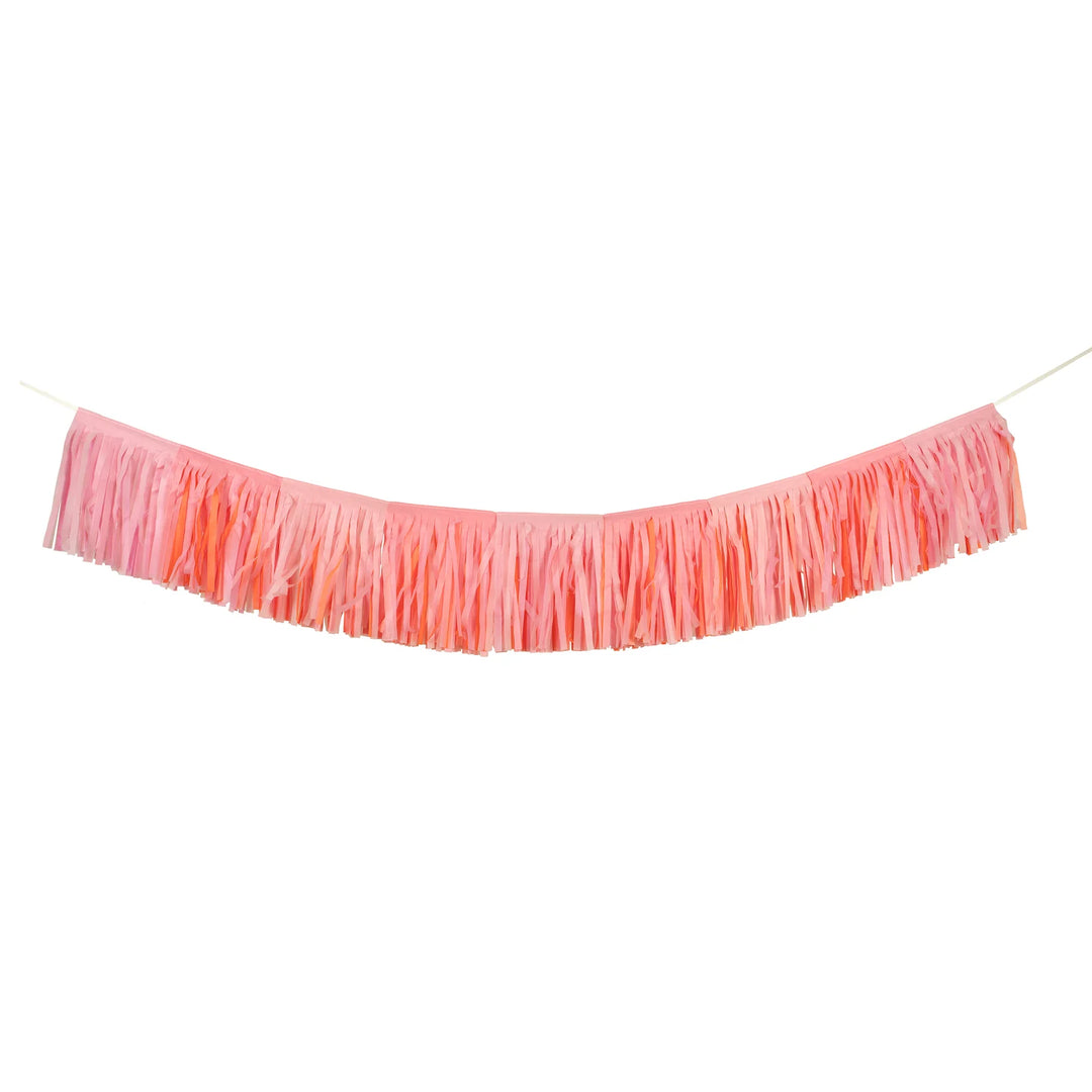 MERI MERI PINK FRINGE GARLAND