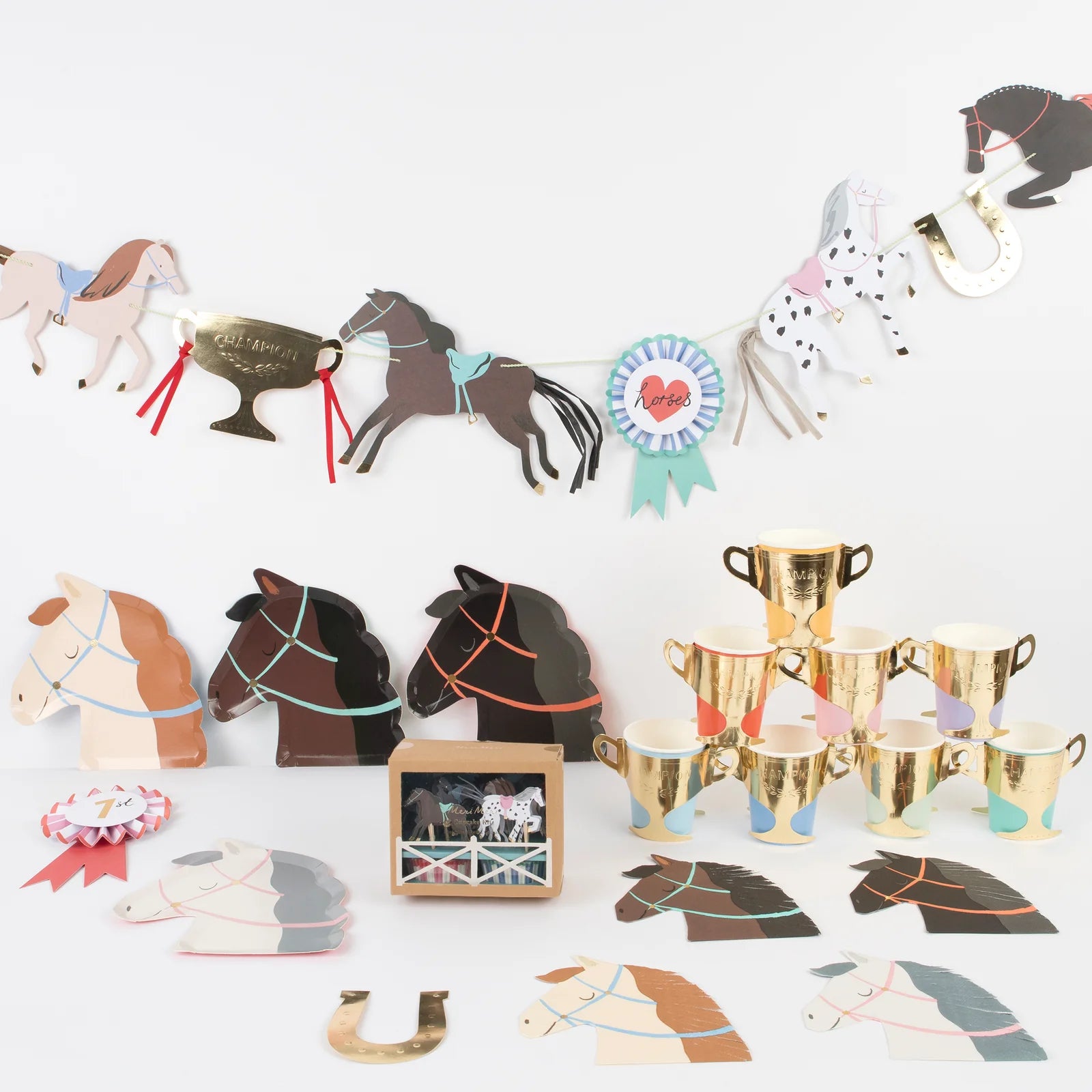 MERI MERI HORSE NAPKINS 16PC