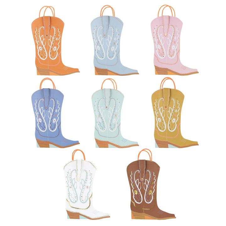 MERI MERI WESTERN PARTY BAGS 8PK
