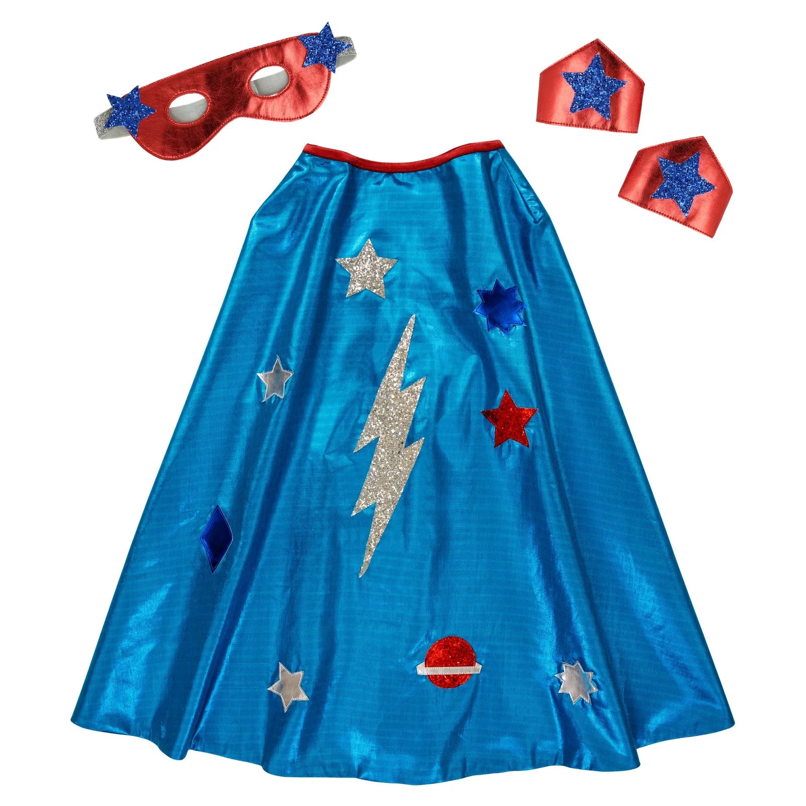 MERI MERI BLUE SUPERHERO COSTUME