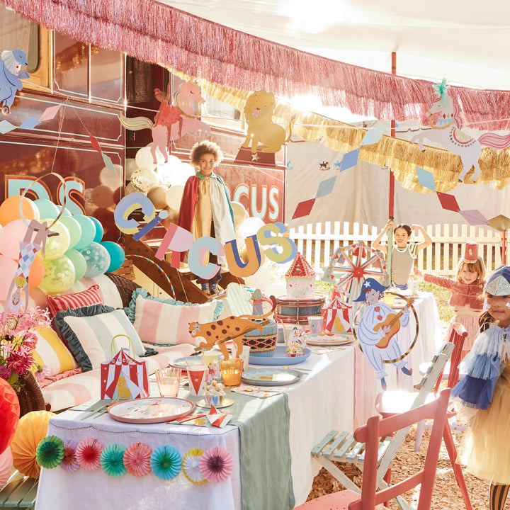 MERI MERI CIRCUS PARTY BAGS 8PC