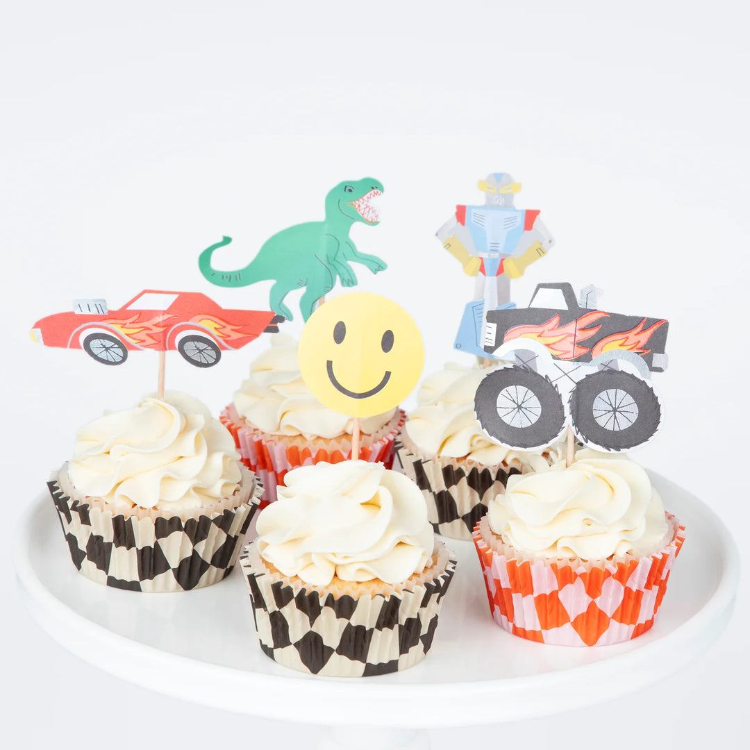 MERI MERI MONSTER TRUCK CUP CAKE KIT