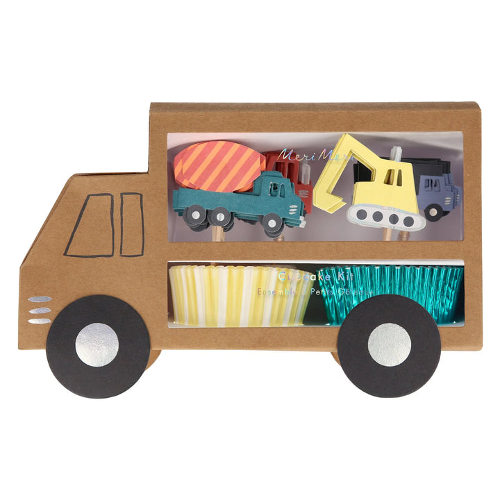 MERI MERI CONSTRUCTION CUPCAKE KIT