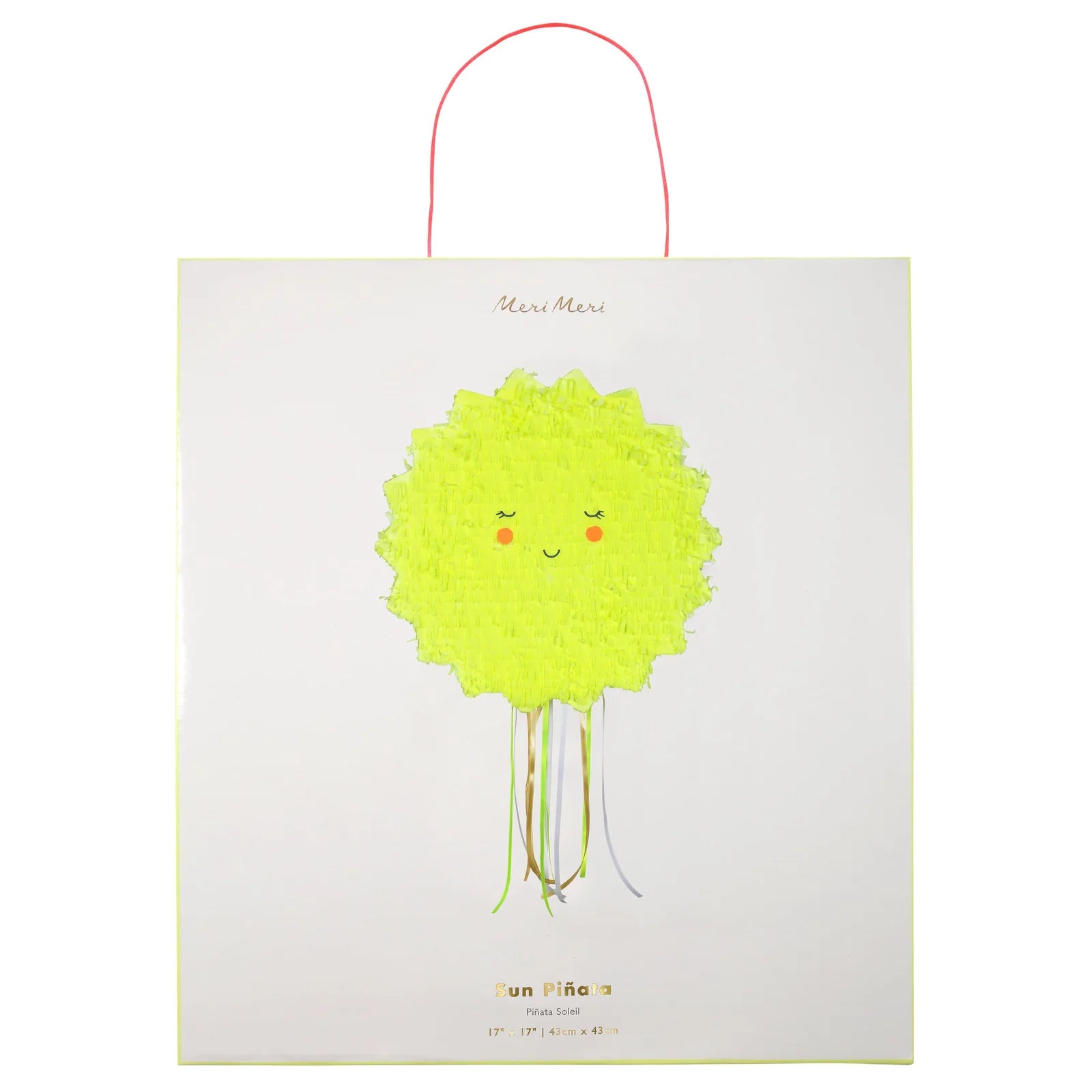 MERI MERI HAPPY SUN PARTY PINATA