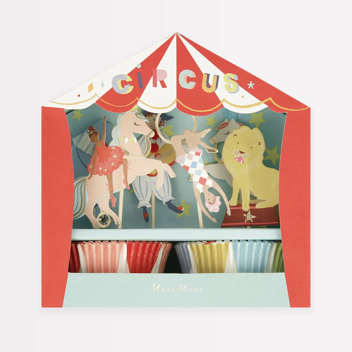 MERI MERI CIRCUS CUPCAKE KIT