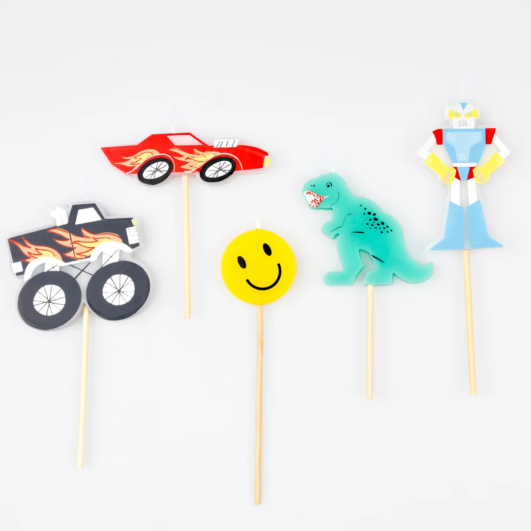 MERI MERI TOYBOX ICON CANDLES