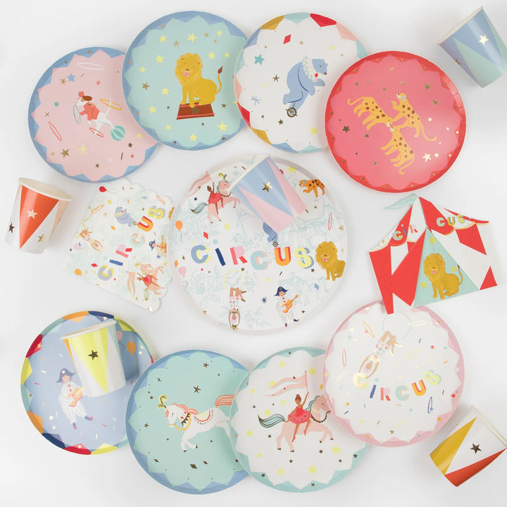 MERI MERI CIRCUS NAPKINS 16PC