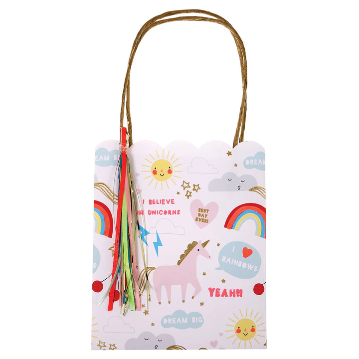 MERI MERI I BELIEVE IN UNICORNS PARTY BAGS 8PC