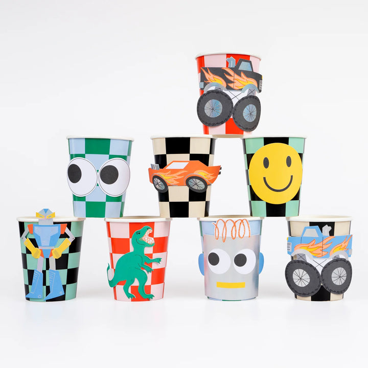 MERI MERI TOYBOX ICON CUPS 8PC