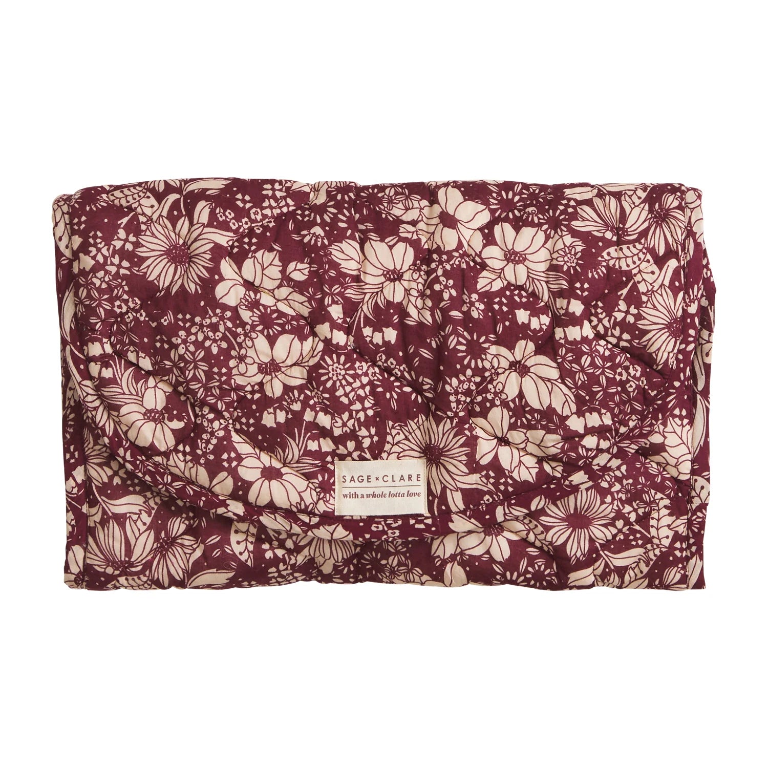 SAGE & CLARE EVETTE CHANGE MAT: MAHOGANY