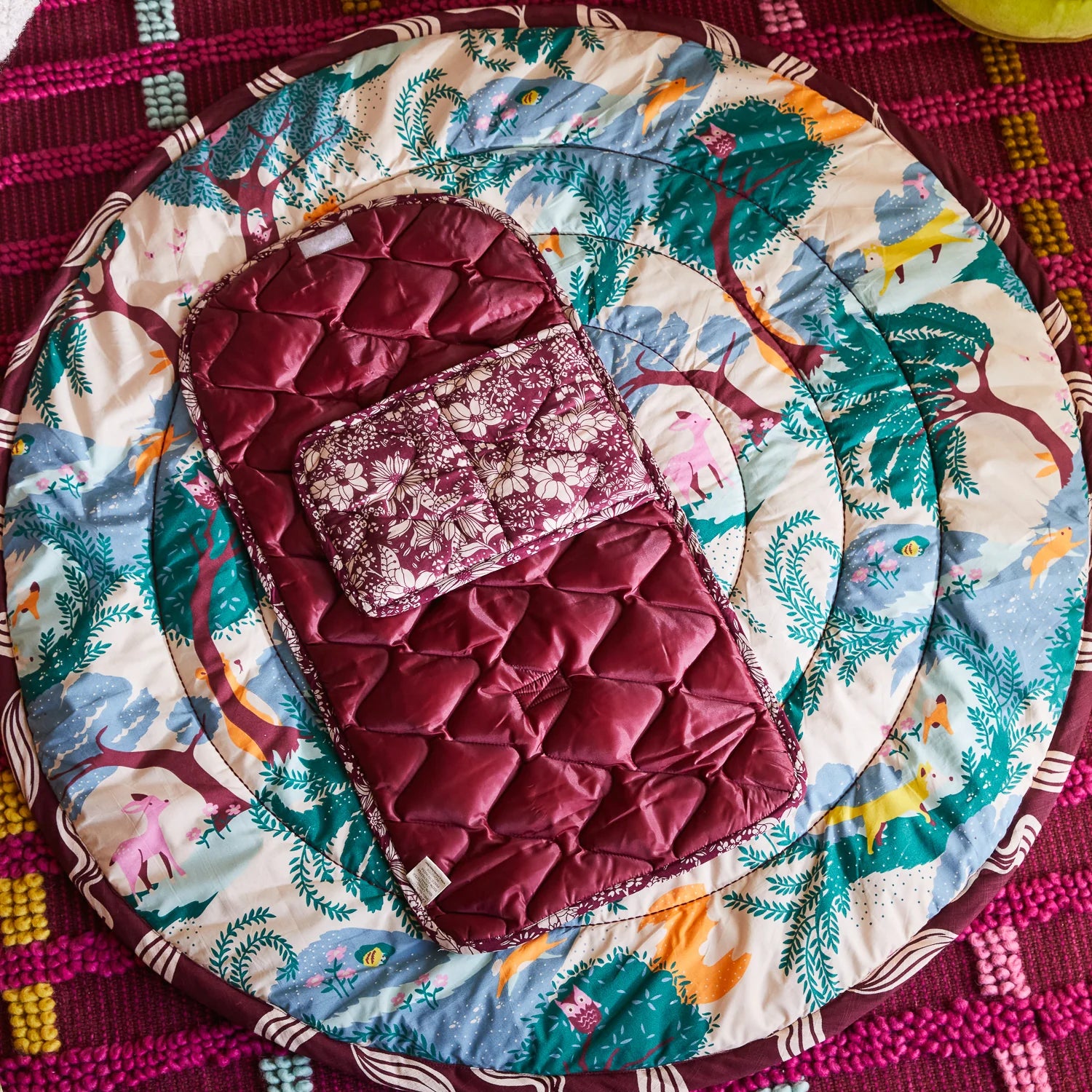 SAGE & CLARE EVETTE CHANGE MAT: MAHOGANY