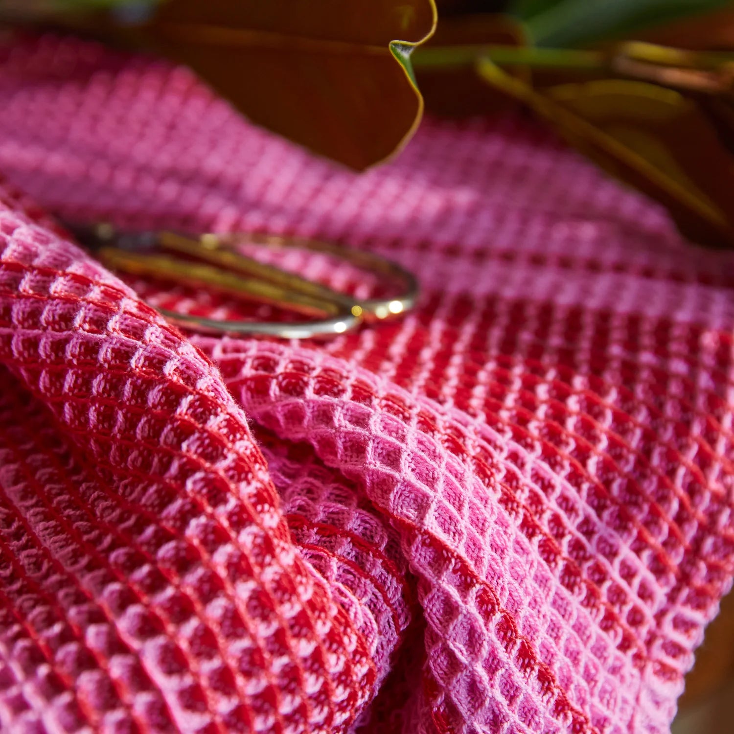 SAGE & CLARE BRIGITTE TEA TOWEL: COSMO PINK